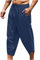 Awrvia Cargo Hosen Herren Baumwolle Jogginghose Sporthose Causal Bequemer Freizeithose Einfarbig Große Größe Outdoorhose Straight Leg Latzhose Elastischer Bund Trainingshose mit Tasche