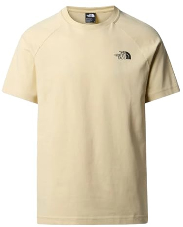 The North Face NF0A87NU3X4 M S/S North Faces Tee T-Shirt Herren Gravel Größe L