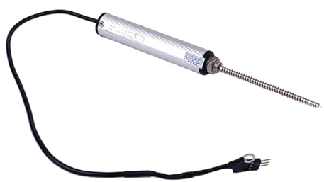 Linearer Positionssensor 5–100 mm selbstrückstellende Feder, linearer Potentiometer, Positionssensor, Wegaufnehmer (Color : 100mm)