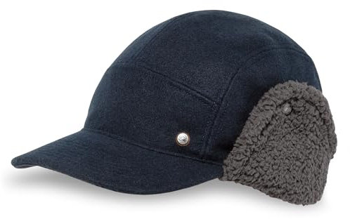 Sunday Afternoons Unisex-Erwachsene Frontier Cap Winter-Hut, Dunkelstes Marineblau, Medium-Large