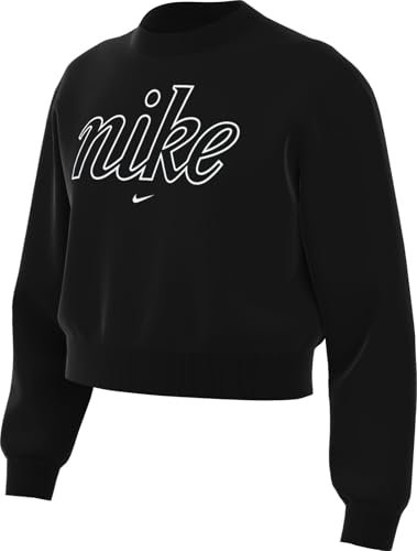 Nike Sportswear Club Kastenförmiges Fleece-Sweatshirt für ältere Kinder (Mädchen), FZ5566