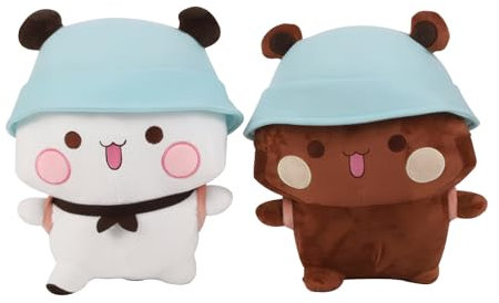 stroyayo 2 Stück Bubu Dudu Kuscheltier Dudu Bubu Plüsch Bubu Dudu Plüschtier Bezauberndes Weiches Plüschtierkissen Geburtstagsfeiergeschenke für Jungen und Mädchen
