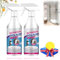 Bathroom Descaler Spray, Duschkabinenreiniger, Kalkentferner Dusche Stark, Duschreiniger, Duschwand Reiniger, Kalkentferner Dusche Stark, Foaming Wall Cleaner, Badezimmerentkalker (2, 60ml)