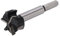 Broca Forstner 32mm, 3 Flautas 4 Dientes Punta de Carburo Broca Forstner Sierra Perforadora, Herramienta Cortadora de Bisagras para Carpintería para Madera Dura, Plástico