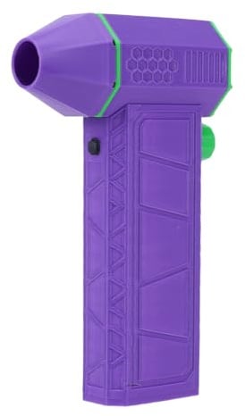 Kznifmk Mini ventilatore 110.000 /min, 45 m/s, potente ventilatore multiuso, motore spazzole, ventilatore canalizzato ad alta velocità, viola, alta qualità