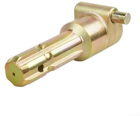 Honseadek Adaptador Extensor de PTO para Tractor con Acoplador Hembra de 1-3/8 de 6 Dientes, Extensor de PTO de Servicio Pesado para Equipos Agrícolas de hasta 70 CV, Conector de Eje de PTO