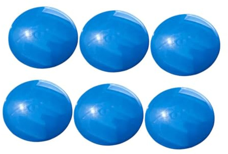 rockible 6Pcs Golf Force Plates Physical Strength Pads Increase Club Head Speed Strength Training Equipments Golf Training Help, blue