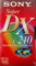Sony - VHS, DX Qualität, 240 Minuten Video-Kassette