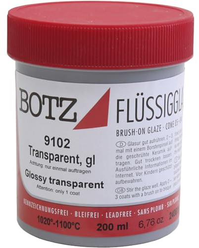 Botz-Flüssig-Glasur 9102, Transparent, 200ml