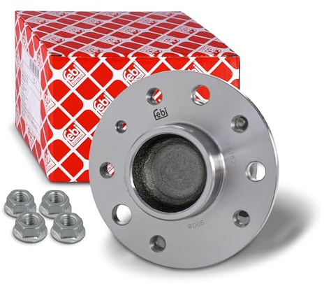 febi bilstein 27382 Radlagersatz mit Radnabe, ABS-Sensor und Muttern, 1 Stück