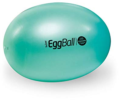 Original PEZZI Eggball MAXAFE 45 cm grün Sitzball Gymnastickball Pezziball Ball