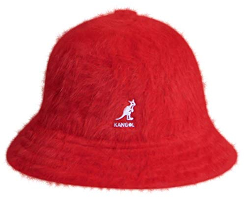 Kangol Furgora Hat, Casual Fuzzy Bucket Hat, Stylish Bucket Hat, X-Large, Scarlet
