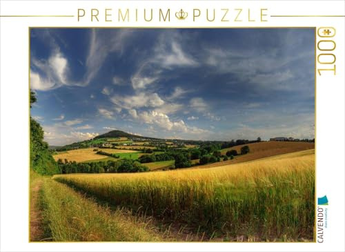 CALVENDO Puzzle Blick auf den Pöhlberg | 1000 Teile Lege-Größe 64 x 48 cm Foto-Puzzle für glückliche Stunden