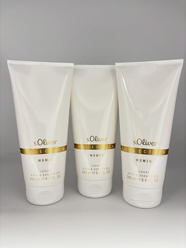 s.Oliver SELECTION WOMEN 3 x 200 ml Duschgel