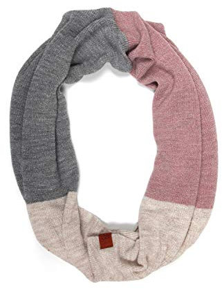 collezione alessandro Winterlicher Loop Bianca mit Glitzergarn 140cm x 60cm
