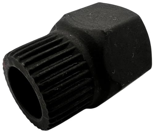 Alkan 33-Zahn Adapter Lichtmaschine Freilaufriemenscheibe | 33-Zahn-Aufsatz/Spezialadapter für Freilaufriemenscheibe und Keilrippenriemenscheibe an der Lichtmaschine