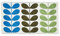 Orla Kiely Trio Stem Riviera Bath Mat, 50x90cm