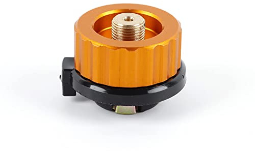 Outdoor Camping Fuel Canister Adaptor Camping/Hiking Stove Butane Gas Adapter Convert Connector (Stove Connector)