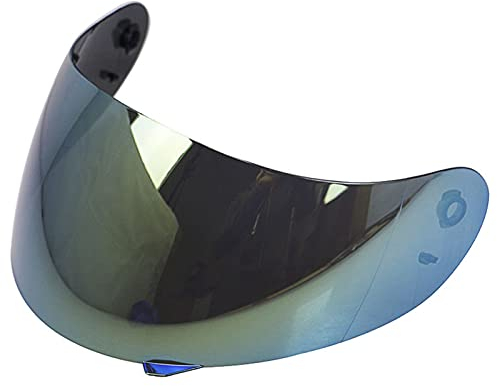 ERYUE 3-Snap Bubble Shield Visier,Vollvisier Motorradhelm Kratzfestes Vollvisier für K3 K4 Helme