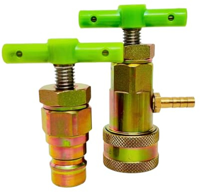 7241-A Original Hydraulische Schnellkupplung, Druckentlastungswerkzeug, 0,95 cm (3/8 Zoll), 7241-A, passend für Modelle von Kubota, John Deere und anderen kompakten Traktoren