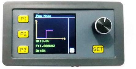 LAPOOH MóDulo Generador de SeñAl DC7-24V MóDulo Ajustable de Pulso PWM 0-20MA 0-10V Generador de SeñAl 1-1000Hz(A)