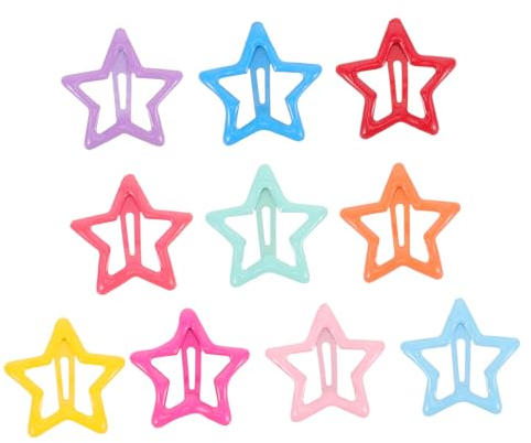 Abaodam 80pezzi Fermagli Per Forma Di Stella Confezione Da Accessori Eleganti e Colorati Per Donna e Bambina Per Acconciature Quotidiane e Occasioni Speciali