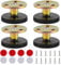 Ezydka Adjustable Cabinet Legs 4 Pcs Furniture Feet Adjustable Height 28-40mm Cupboard Feet Adjustable Legs for Kitchen, Desk, Sofa and DIY Furniture