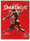 GIOEPWSWUI Invincible Movie Retro-Poster, Wanddekoration, Kunst, Metallblech-Poster, moderne Heimdekoration, Kunst, Metallposter, Hausbar, Laden, Dekorationen, Vintage-Schild, Geschenk, 39,9 x 30 cm