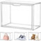 Vitrine pour Collection - Vitrine Exposition Figurine - Boite Transparent pour Figurines, Voitures Miniatures, Maquettes - Vitrine Acrylique Transparente - 36x27x23cm