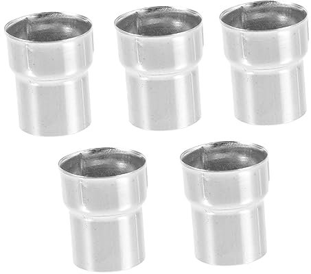 Hoement 5stücke Teiliges Mikrowellenofen-kappe Ersatzteile Für Schnelle Und Effiziente Mikrowellenerwärmung Kompatibel Mit Verschiedenen Marken Silberfarben