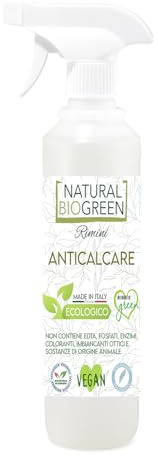 Naturalbiogreen Anticalcaire naturel écologique sans parfum hypoallergénique en spray 500 ml