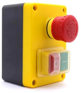 KJD17D-2 250V 16A Elektromagnetische Push Button Switch Notfall stop Schalter