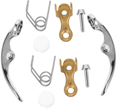 TOPBATHY Trompeten Zubehör Einfache Montage und 10 Stück aus Metall mit Feder und Schraube Starke Kompatibilität für Ventilblasinstrumente