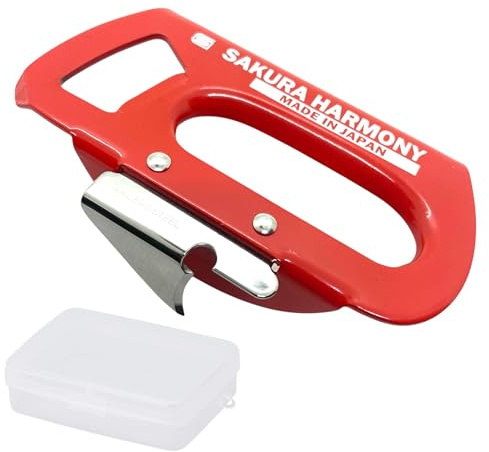 Made in Japan with Storage Case, Japanese Manual Can Opener and Bottle Opener, Stainless Steel, For Everyday Kitchen Use, Camping, and Emergency Preparedness, For a gift