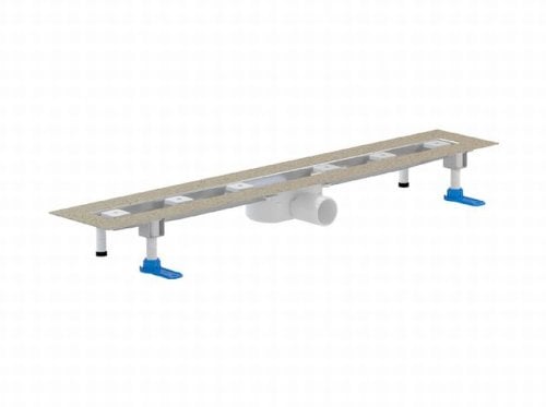 Dallmer Duschrinne CeraLine Nano F 600mm, 523495, DN 50 Bauhöhe 68mm