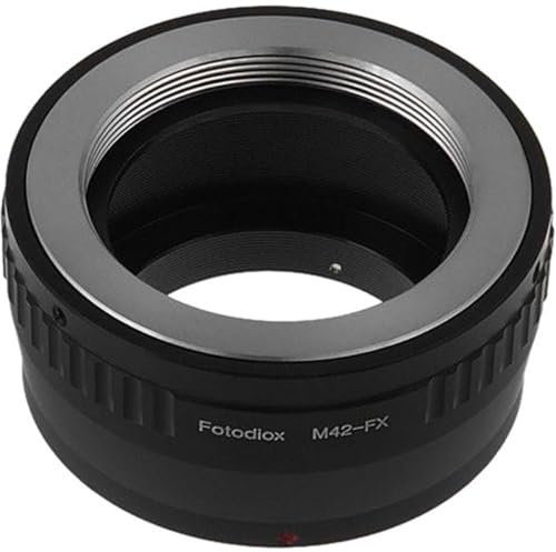 Fotodiox Lens Mount Adapter Compatible with M42 Type 2 and Type 1 Lenses on Fujifilm X-Mount Cameras