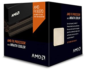 AMD FX 8370 FD8370FRHKHBX Processor mit Wraith Kühler