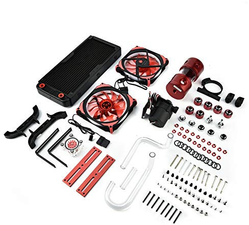 Taidda Water Cooling Set, Mini Stable Notebook Computer Water-cooled Set PC Water Cooling Kit Parts Liquid Cooling Set