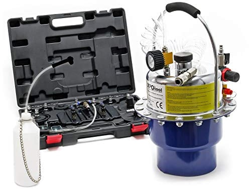 XPOtool Dispositivo Pneumatico per spurgo Freno ad Aria compressa 3bar Serbatoio 5 Litri