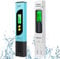 Nekano PH Wert Messgerät 4-in-1 pH TDS EC Temperatur Pool Tester - Digital pH Meter mit großem LCD,präzise Wasserqualität Tester Pool Thermometer für Trinkwasser Schwimmbädern Pools Aquarium Laboren
