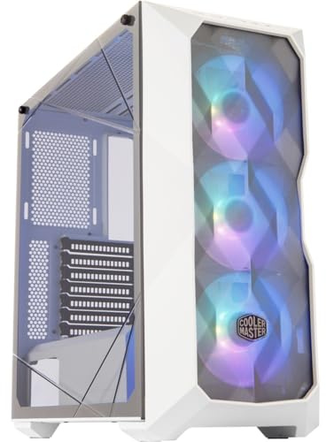 CAJA Torre Cooler MAMERBOX TD500 Mesh White, Tower-GEHÄUSE MCB-D500D-WGNN-S00