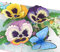 MOKIO® Pop-Up Blumenkarte – Blumen mit Schmetterling – 3D Geschenkkarte zum Geburtstag, zur Pensionierung, als Gutschein oder zur Genesung, Blumen Grußkarte mit Umschlag