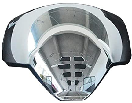 Helmvisierlinse Motorräder Integralhelm Visierlinse Ersatzlinse für Icon Airflite 12 Farbe Optionales kratzfestes Helmvisier UV-geschütztes Helmvisier Helmgesichtsschutz - Vollgesicht