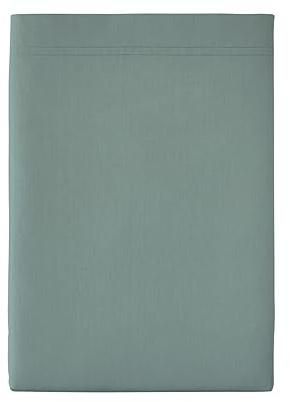 Essix Premium Bettlaken aus Perkal-Baumwolle, Agave, 240 x 300 cm