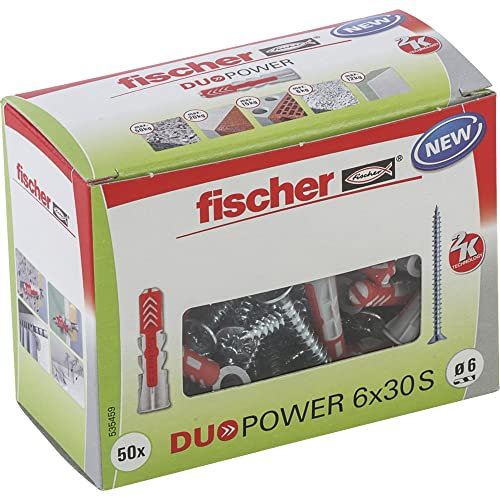 fischer Dübel Dübel DUOPOWER 6x30 S LD
