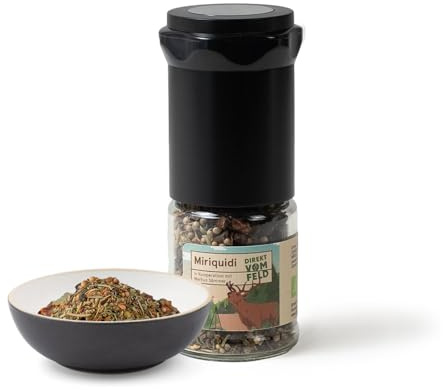 Direkt vom Feld® Miriquidi-Rub | Der Geschmack des sächsischen Urwalds | BIO, ganze Gewürze | 40g inkl. Gewürzschneider