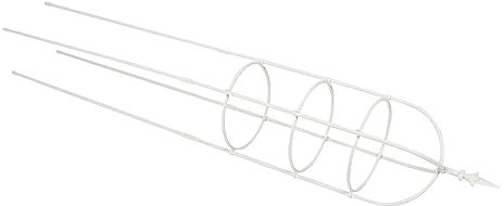 Yardenfun Pergola Gitter rankengestell Pflanzenstützsystem Kletterpflanzenstütze hohe Pflanzenpfähle Pflanzenstützpfähle Anlage Pflanzenstützpfahl Pfahlunterstützung PE-Umspritzung Black