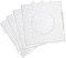 4 Stück Bügelperlen Platten 5mm Midi Stiftplatte Steckplatte Quadrat Multi Transparent einzeln und auch als eine Fläche nutzbar Steckperlen Werkzeug DIY Perlen Handwerk Zubehör 14 x 14 cm