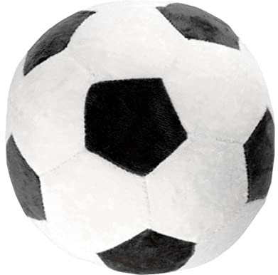 Veemoon Plüsch Fußball Für - Flauschiger Stoffball in 18CM - Ideal Als Dekoration Im Kinderzimmer Oder Zum Perfekt Für Die Weltmeisterschaft 2022