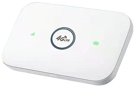 Tuesoa 4G MiFi Pocket WiFi Router 150Mbps WiFi MóDem Coche MóVil WiFi Punto de Acceso InaláMbrico con Ranura para Tarjeta Sim InaláMbrico MiFi